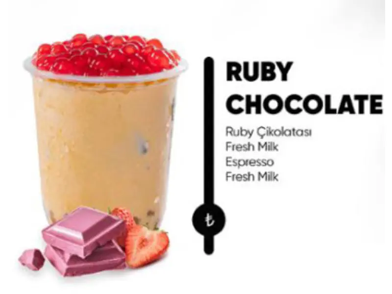 Ruby Chocolate Resmi